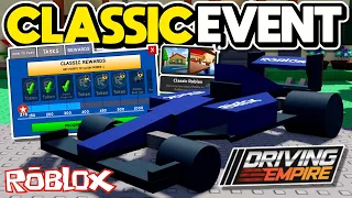 NEW *CLASSIC ROBLOX EVENT* Happening IN DRIVING EMPIRE!! | Roblox "Classic EVENT!!"