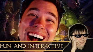 Hearthstone: fun and interactive