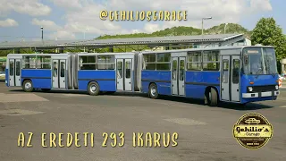 Íme az ÚJ 293-as IKARUS élőben! Teszt + történet a leghosszabb MAGYAR buszról! Replika vagy eredeti?