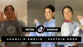 TikTok - Charli D'Amelio - Captain Hook Dance Compilation