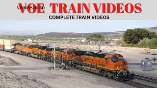 VOE Train Videos Complete Trains # 108 (19 Trains) #railfanning #bnsf #unionpacific