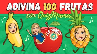 El Gran Quiz de la FRUTA – Adivina 100 frutas  / fácil, medio, difícil