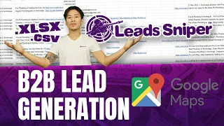 B2B Lead Generation ✨ Scraping unlimited B2B leads from Google Maps