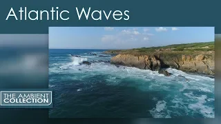 Slow Motion and Drone Footage from The Atlantic Ocean with Sea Meditation Music From Pulse Master