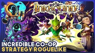 Incredible Co-Op Strategy Roguelike By The Monster Train Devs! - Inkbound [Preview]