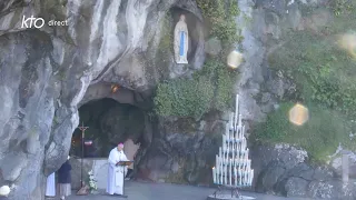 Chapelet du 18 février 2024 à Lourdes