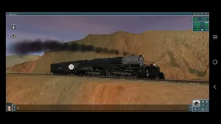 Big boy train in trainz simulator Indonesia