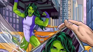 Happy Color App | Marvel She-Hulk Part 5 | Color By Numbers | Animated