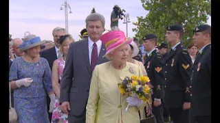 Queen Elizabeth: 2010 visit to Manitoba