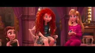 Disney Ralph breaks the internet Princess scene