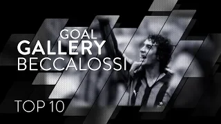 EVARISTO BECCALOSSI | INTER TOP 10 GOALS | Goal Gallery 🇮🇹🖤💙