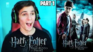Harry Potter and the Half-Blood Prince (2009) Movie REACTION!!! (Part 1)