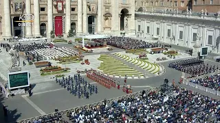 Messe de la Résurrection présidée par le pape François à Rome