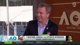 Tennis Channel Live: Rafael Nadal vs. Nick Kyrgios 2020 Australian Open Fourth Round