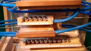 Rolling Ball Marble Machine Clock