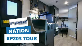 Tour the ALL-NEW 2023 Rpod 203 Travel Trailer