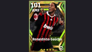 Ronaldinho Gaúcho AMF 101 AC Milan Epic Card Player Progression in Efootball 2024