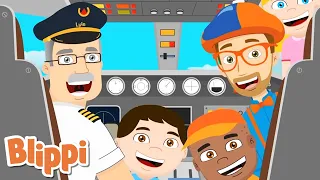 Blippi Transportation Song | Gecko's Garage Songs | Children's Music | Vehicles For Kids!