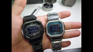 Customizing the GW-B5600 to Steel Band and Bezel