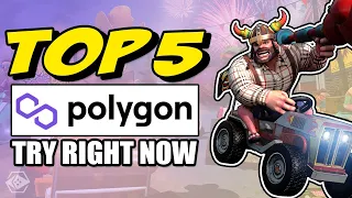 5 PLAY TO EARN Games on Polygon You Can Try Right Now!