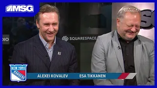 Alex Kovalev & Esa Tikkanen Share a Few Laughs About '94 Season | New York Rangers