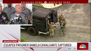 Officials address how escaped inmate Danelo Cavalcante was captured
