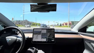 Tesla FSD 12.3.6 Markham to Richmond Hill lunch pickup