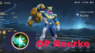 COT AOV : Rourke jungle pro game play and best build | Clash of titans ARENA OF VALOR