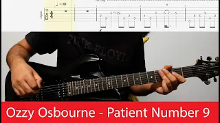 Ozzy Osbourne - Patient Number 9 Guitar Lesson With Tabs And Backing Track(Standard)