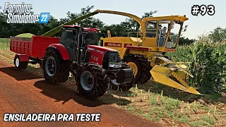 Chegou uma Nova Ensiladeira pra Teste//Mapa Estância Agrícola//Farming Simulator 22//Ep 93