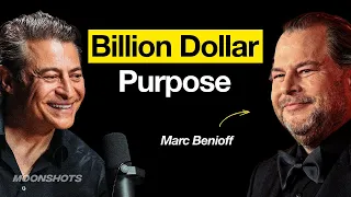 The Multi-Billion Dollar Purpose Behind Salesforce with Marc Benioff | EP #10 Moonshots and Mindsets