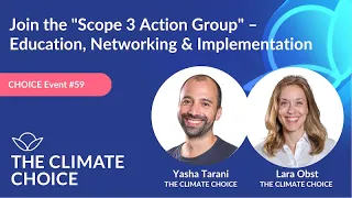 Join the "Scope 3 Action Group" – Education, Networking & Implementation