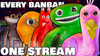 I beat ALL THE GARTEN OF BANBAN GAMES in ONE STREAM