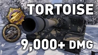 World of Tanks || Tortoise - 9,000 Damage...