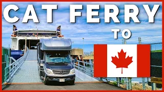 🍁⛴️ Taking our RV on The CAT Ferry from Maine to Nova Scotia, Canada!  | Newstates, eh? 🍁 Ep. 7