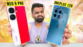 iQOO Neo 9 Pro VS OnePlus 12R Gaming Comparison 🔥90 FPS King?