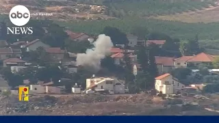 Officials in Lebanon blame wildfires on Israeli shelling