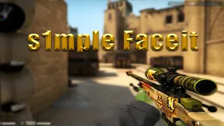 s1mple 27 KILLS FACEIT CARRY🔥(MIRAGE POV)