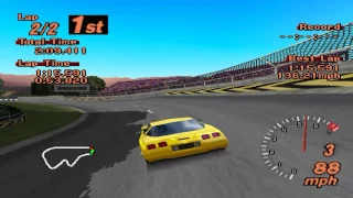 Gran Turismo 2 - Arcade Mode gameplay