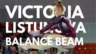Victoria Listunova's Beam Routine | 2024 National Gymnastics Championship Finals