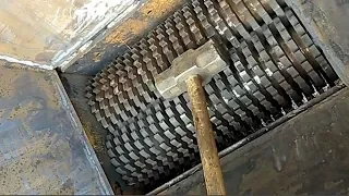 Hammer vs Shredding Machines - Extreme Powerful Heavy Equipment Machine Destroy Everything Working