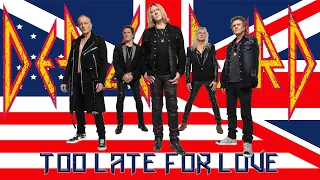 Def Leppard - Too Late For Love - Ultra HD 4K - Hits Vegas Live at the Planet Hollywood. 2019