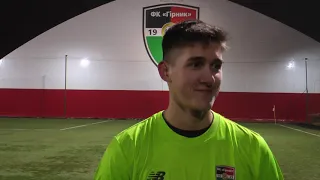 Артем Голяк. Після матчу. Гірник U-19-Дружба 3:2