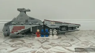 LEGO Star Wars 8039 Venator-class Republic Attack Cruiser Обзор