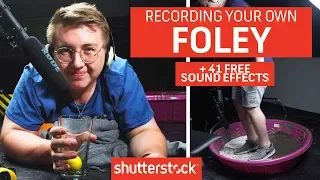 How To Make Your Own Foley + 41 FREE SOUND EFFECTS | Filmmaking Tips