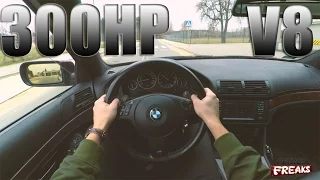 BMW E39 540i 4.4 V8 POV ACCELERATION 0-140