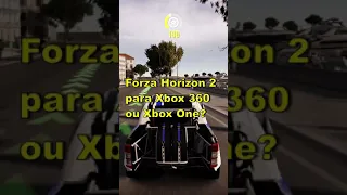Diferenças entre Forza Horizon 2 para X360 E XONE!!! - #shorts