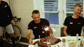 Philippe Gilbert celebrates 40th birthday at the Tour