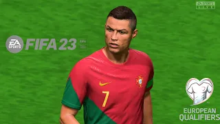 PORTUGAL VS ICELAND - EURO 2024 QUALIFIERS FULL MATCH AT JOSE ALVALADE STADIUM [FIFA 23 HDR]