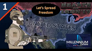 We Begin To Prepare The Nation l Hearts of Iron 4: Millennium Dawn Modern Day Mod - United States #1